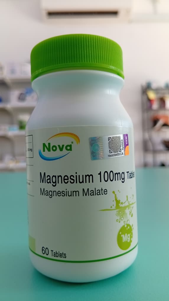 Nova Magnesium 100mg 60s 